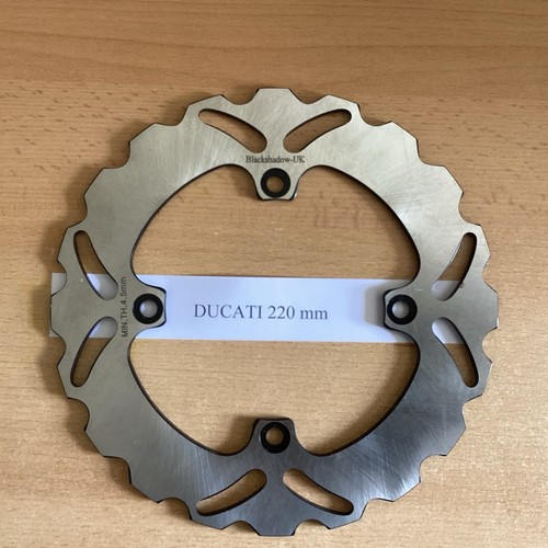 Ducati rear disc 220 fits - rear, mm.fits