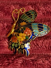 Vintage Cloisonne Butterfly