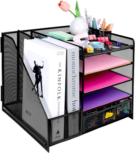 Desktop file organiser tier - organiser,, 5-tier