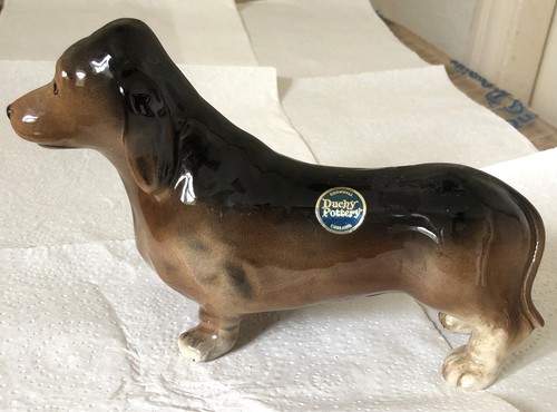 Dachshund dog duchy pottery - -,