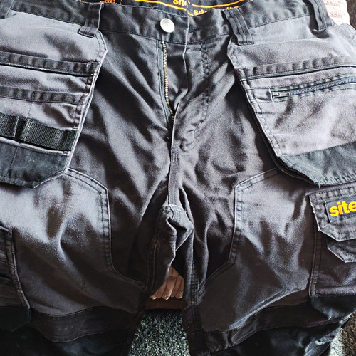 Site men black cargo work - site,