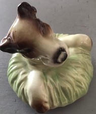 LID ONLY round green teapot