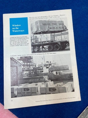 Canal waterway interest 1960s - canal,