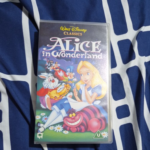 Alice wonderland vhs - alice,