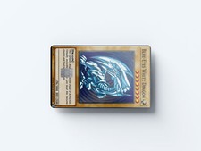 Blue dragon card design - dragon,