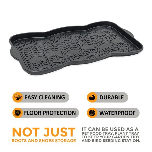 Plastic shoe tray - plastic,
