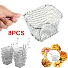8Pcs Mini Chip Baskets Kitchen