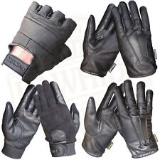 LEATHER FINGERLESS GLOVES PLUS GLOVES 4 SECURITY  THERMAL CLASSIC GLOVES