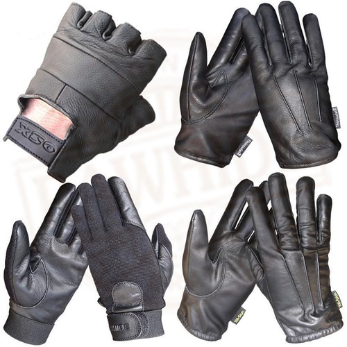 Leather fingerless gloves plus - gloves,