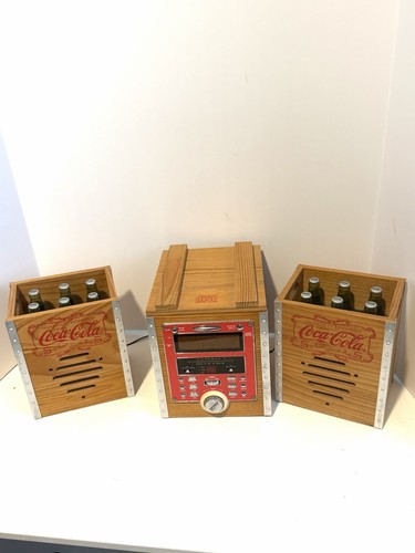 Coca cola wooden crate - coca-cola,