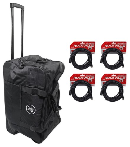 Mackie rolling speaker bag - rolling,