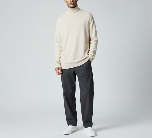 Jumper men 2xl ivory - jumper, men's