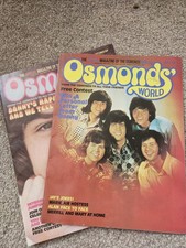2 Vintage Osmonds World