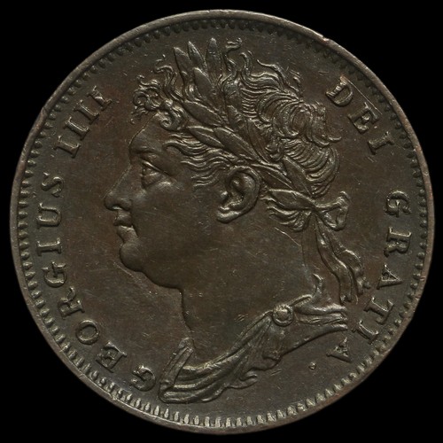 1821 george copper - george, iv