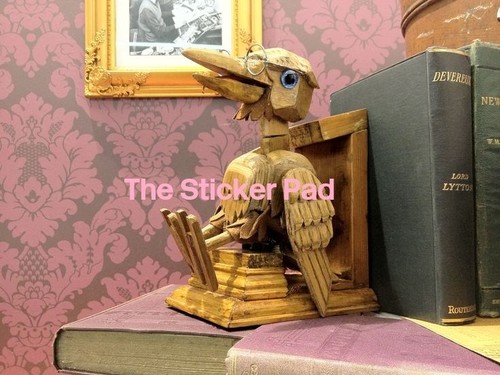 Sticker bagpuss professor - -,