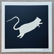 White Rat Black by Blek le Rat
