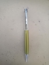 Swarovski Crystalite light green/Khaki Ballpoint Pen green crystals CT