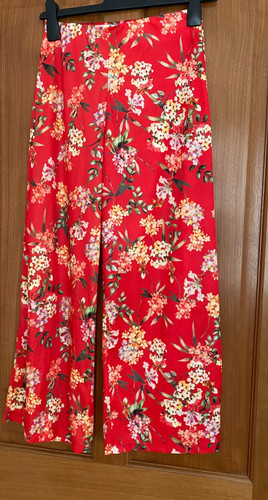 Zara red printed pyjama - zara, style