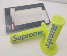 SS18 Supreme x Fox Racing Moto Hand Grip Motorcycle Bike Accessory Handlebar New
