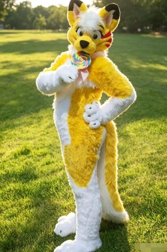 Long fur husky dog - dog, mascot