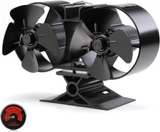Log Burner Fan 8 Blades Silent