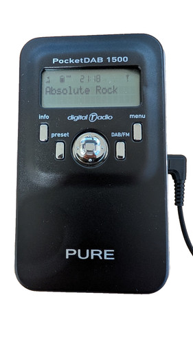 Pure pocket dab 1500 digital - dab,