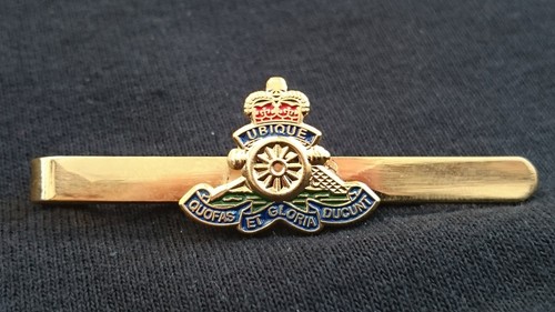 Royal artillery military tie - royal,