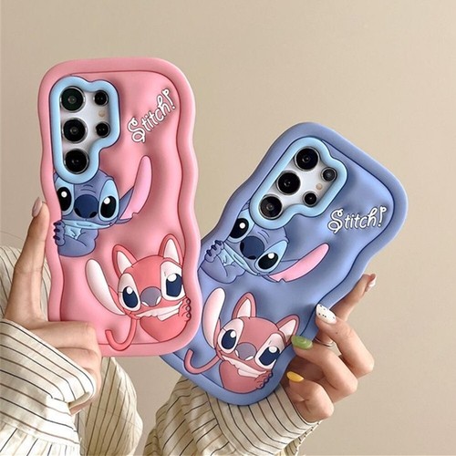 Cartoon lovers stitch phone - stitch,