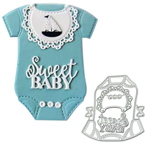 Baby clothing metal cutting - clothing,