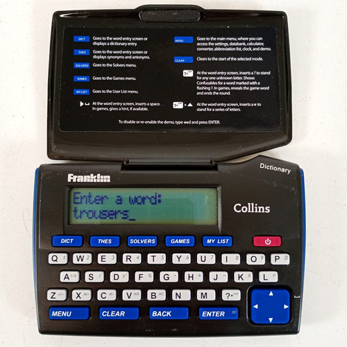 Franklin collins english - franklin,