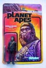 Planet of the Apes Gorilla Soldier Hunter Action Figure - Reaction/Super 7