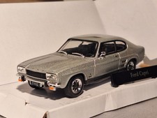 CARARAMA 1:43 FORD CAPRI - SILVER METALLIC CR041