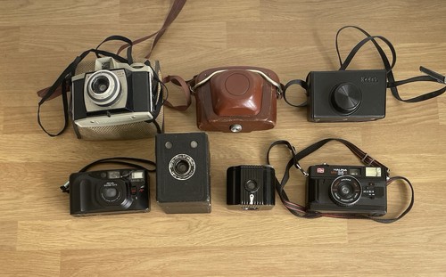 Vintage camera bundle job - camera, lot