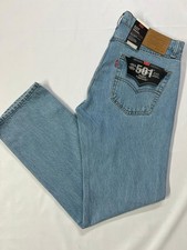 Levis® 501 Mens Denim Jeans Straight Fit bottoms Leg Pants Jeans