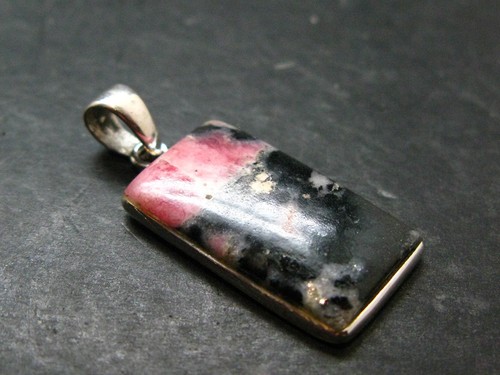 Rare pink tugtupite sterling - pink,
