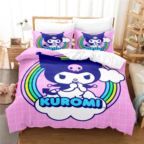 Kuromi cartoon quilt cover - cartoon,