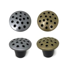 Black Grave Pot - Matt Gold or