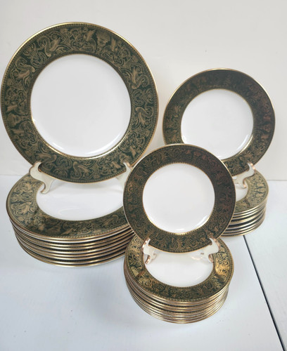 Wedgwood florentine dark green - florentine,