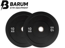 10KG X 2 Black Olympic Bumper