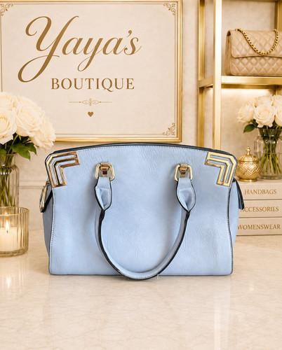 Moda baby blue large faux - baby,