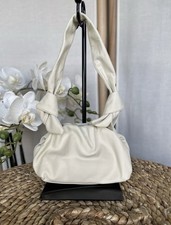 Whistles cream leather mini