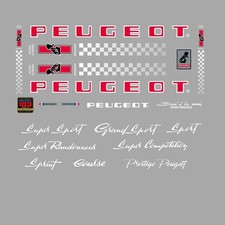 Peugeot PX10, PY10 Bicycle Stickers - Decals - Transfers - n.0357