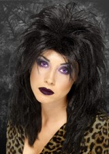 Womens Black Layered Adult