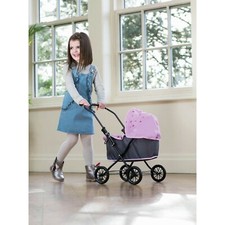 Mamas & Papas Foldable My First Pram Pink Stroller Buggy For Doll Junior Kids