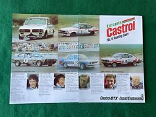TEAM CASTROL 4 TOURING CARS VAUXHALL MAGNUM BMW 530I CAPRI ADVERT A4 X2 FILE 43