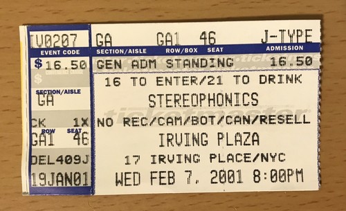 2001 stereophonics e p - 2001,