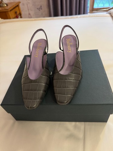 Mulberry ladies sling back - mulberry,