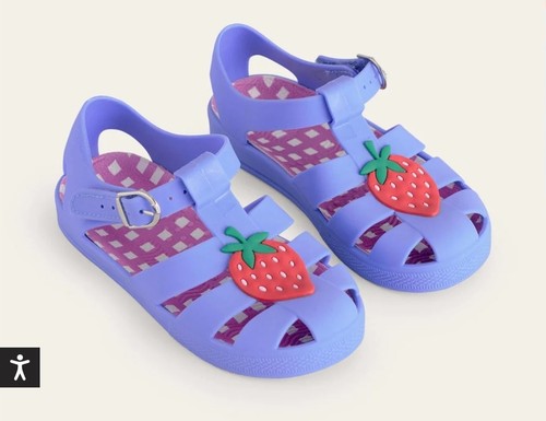 Mini boden logo jelly shoes - mini,