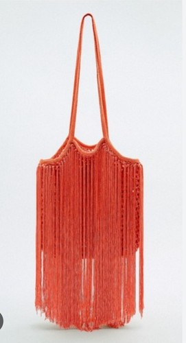 Zara beautiful orange tassel - beautiful,
