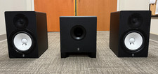 Yamaha HS80M Pair and MS10W